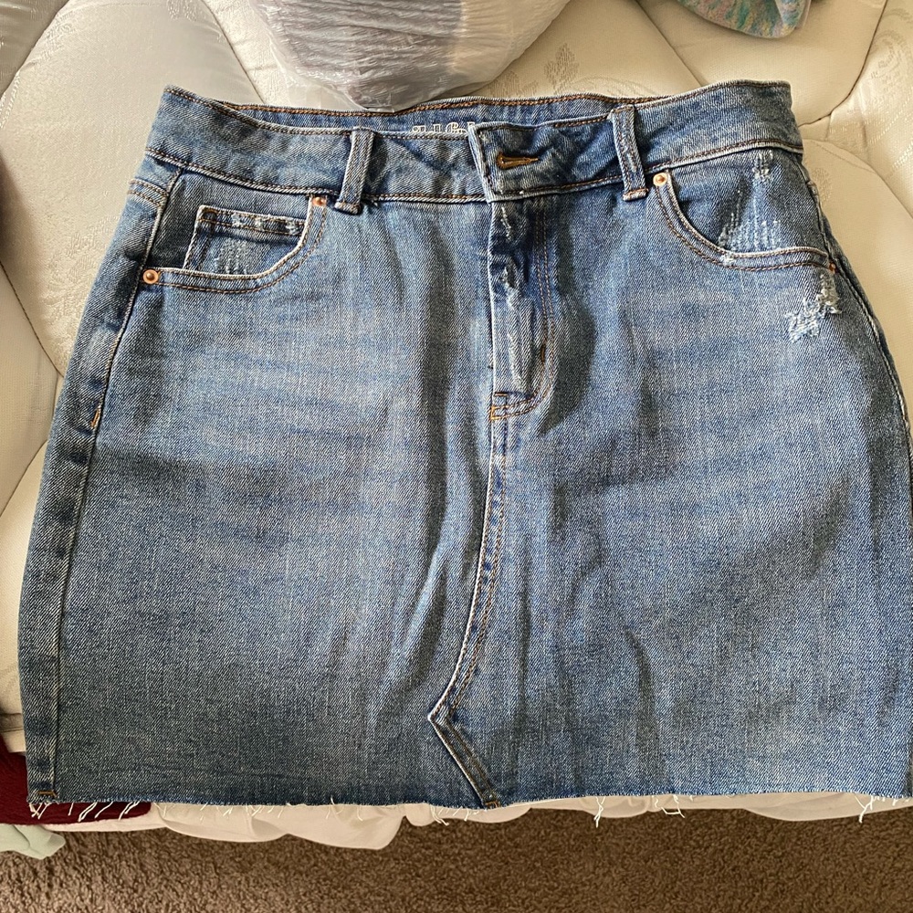 Denim skirt